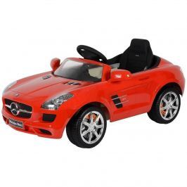 Elektrické auto Mercedes-Benz červené
