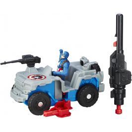 AVENGERS Figurka s vozidlem Capitan America