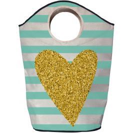 BUTTER-KINGS Taška na prádlo Gold Heart