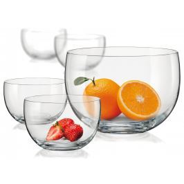 CRYSTALEX set mísy a 4 ks misek