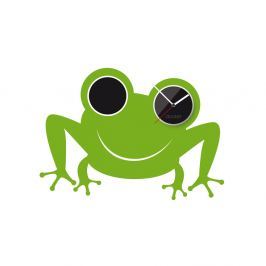 Clocker Samolepící designové hodiny Frog