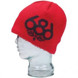 686 Wreath Fleece Beanie Red uni Červená