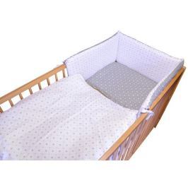 3-dílná sada povlečení Cosing Sleeplease, šedá, karo