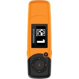MP3 přehrávač Hyundai MP 366 FM, 8GB, oranžový