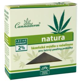 Cannaderm Natura lázeňské mýdlo s rašelinou 80g