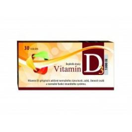 Vitamín D3 1000 IU 30 tobolek