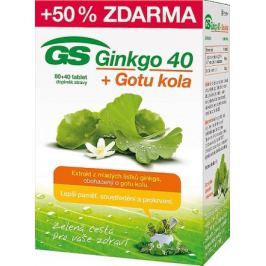 GS Ginkgo 40 + Gotu kola tbl. 80+40