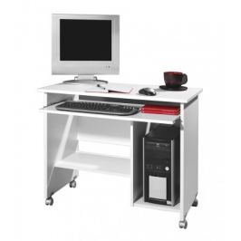 Office - PC stůl (bílá)