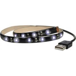 Solight LED pásek pro TV,100cm,USB,vypínač,studená bílá,WM501