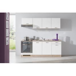 Bria - Kuchyňský blok 210 D (bardolino/bílá lesk/PD bardolino)