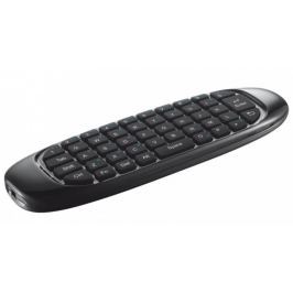 Trust Wireless Keyboard & Air Mouse pro TV, US, černá