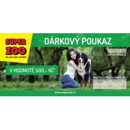 Dárková poukázka v hodnotě 500 Kč
