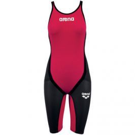 Arena Powerskin Carbon Flex Full Body Short Leg Close Suit Červená