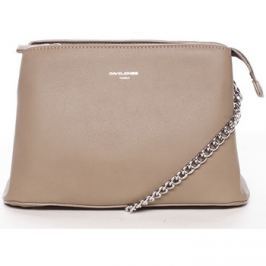 David Jones Dámská crossbody kabelka taupe - Depparies ruznobarevne